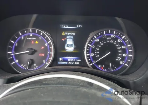 2017 Infiniti Q50 2.0T Base from USA, damaged, VIN JN1CV7AR9HM681710